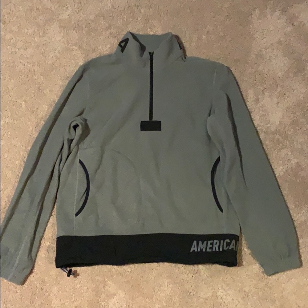 Grey American Eagle Pullover